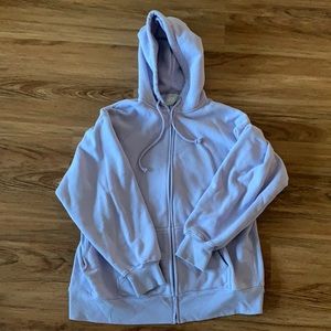 TNA boy-friend zip up hoodie.